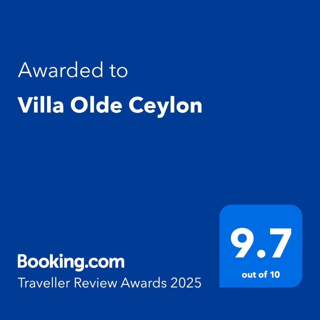 Villa Olde Ceylon Kandy Eksteriør billede